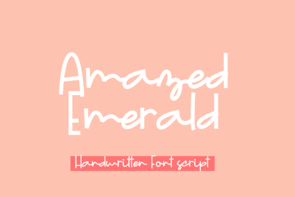 Amazed Emerald: A Refined Script Font