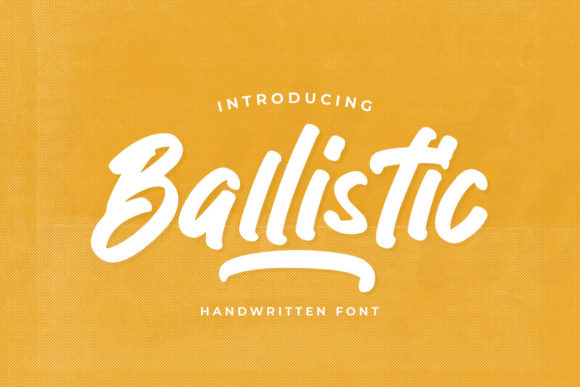 Ballistic: A Bold Font for Business