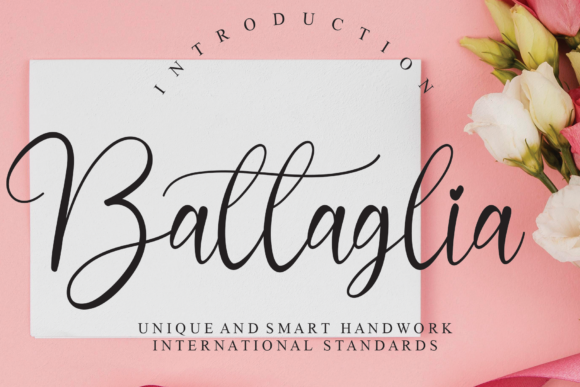 Battaglia: A Luxurious Script Font