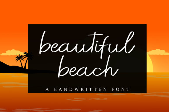 Beautiful Beach Font for Creative Projects
