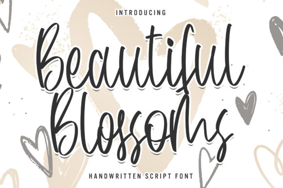 Beautiful Blossoms Font for Business
