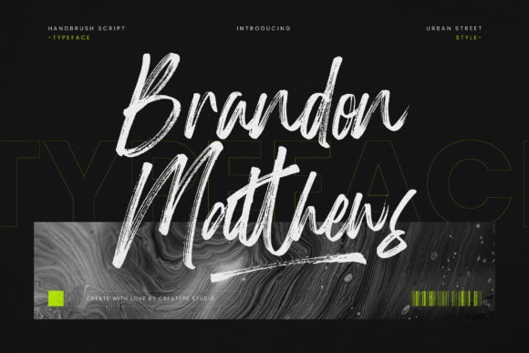 Brandon Matthews Font for Business