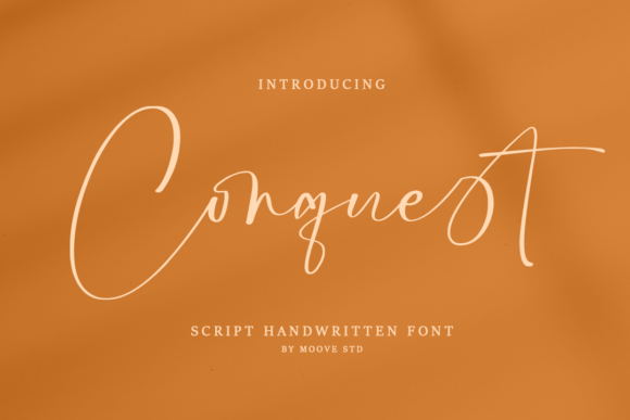 Conquest Font: Elegant Script for Editorial Design