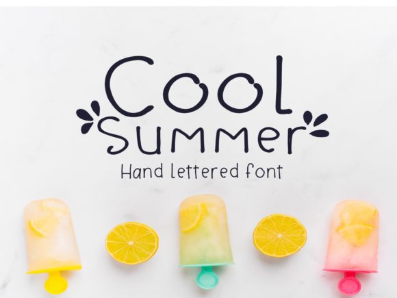 Cool Summer Font for Creative Projects