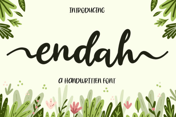 Endah: A Warm Font for Business Branding