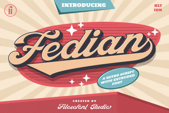 Fedian: A Bold Handwritten Font for Creative Projects