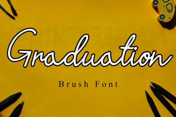 Graduation Font for Bold Campaigns