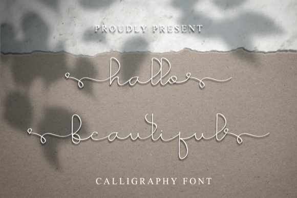 Hallo Beautiful: A Stylish Script Font