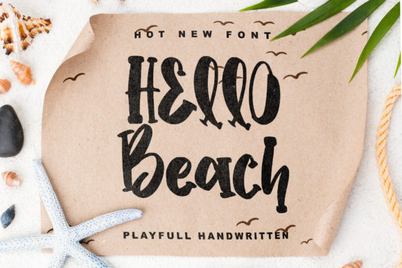 Hello Beach Font Review