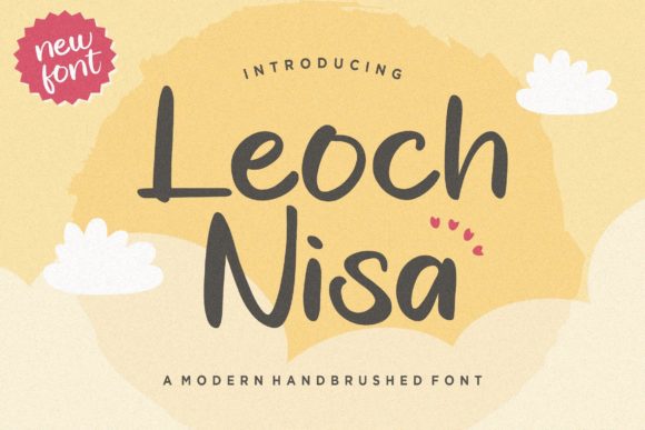 Leoch Nisa: A Stylish Script Font