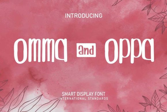 Omma Oppa Font: Creative Expression