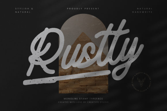 Rustty Font for Business Branding