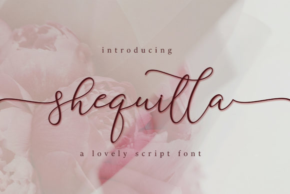 Shequilla: A Script Font for Elegant Design