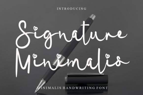 Signature Minimalis Font for Web Design