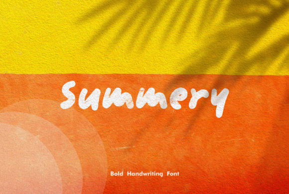 Summery: A Playful Font for Web Design