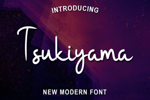 Tsukiyama: A Font for Elegant Branding