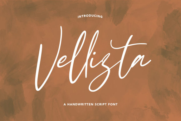Vellizta: Elegant Script Font for Crafters